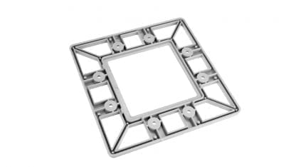 Casquillo de extremo perfil PROFI para cuerpo de enfriamiento de aluminio de alto rendimiento SVETOCH PROFI