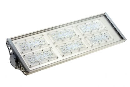 Applikations exempel LED lampa tillverkad av radiator aluminium profil SVETOCH MAGISTRAL