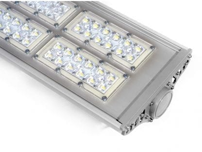 Uzklāšanas piemērs LED lampa izgatavota no radiatora alumīnija profila SVETOCH MAGISTRAL II