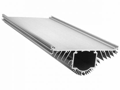Heat sink LED aluminum profile SVETOCH MAGISTRAL LED heatsink with plenty of space for LED modules for pipe mounting for LED street lighting and other LED applications