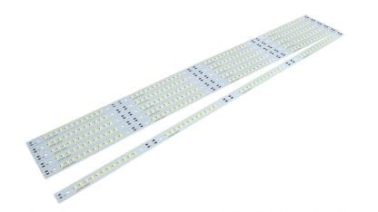 LED modulis SVETOCH 48 su 2835 Samsung LED su 3970 lm ne 700 mA-didelės galios LED juostelės su aliuminio moduliu. Įvairiai dalomi