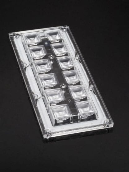 Ottica LED - LEDiL - CS14130_HB-IP-2X6-W - per moduli LED 2x6 per illuminare strade, piazze, marciapiedi, magazzini