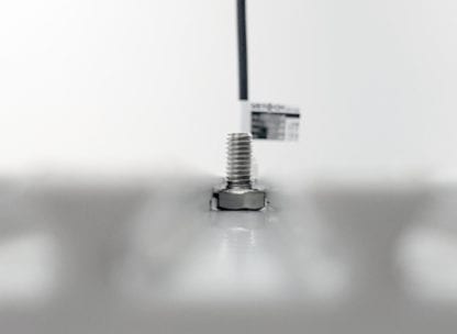 Stainless steel hexagonal screws - M6 - in SVETOCH LED profile